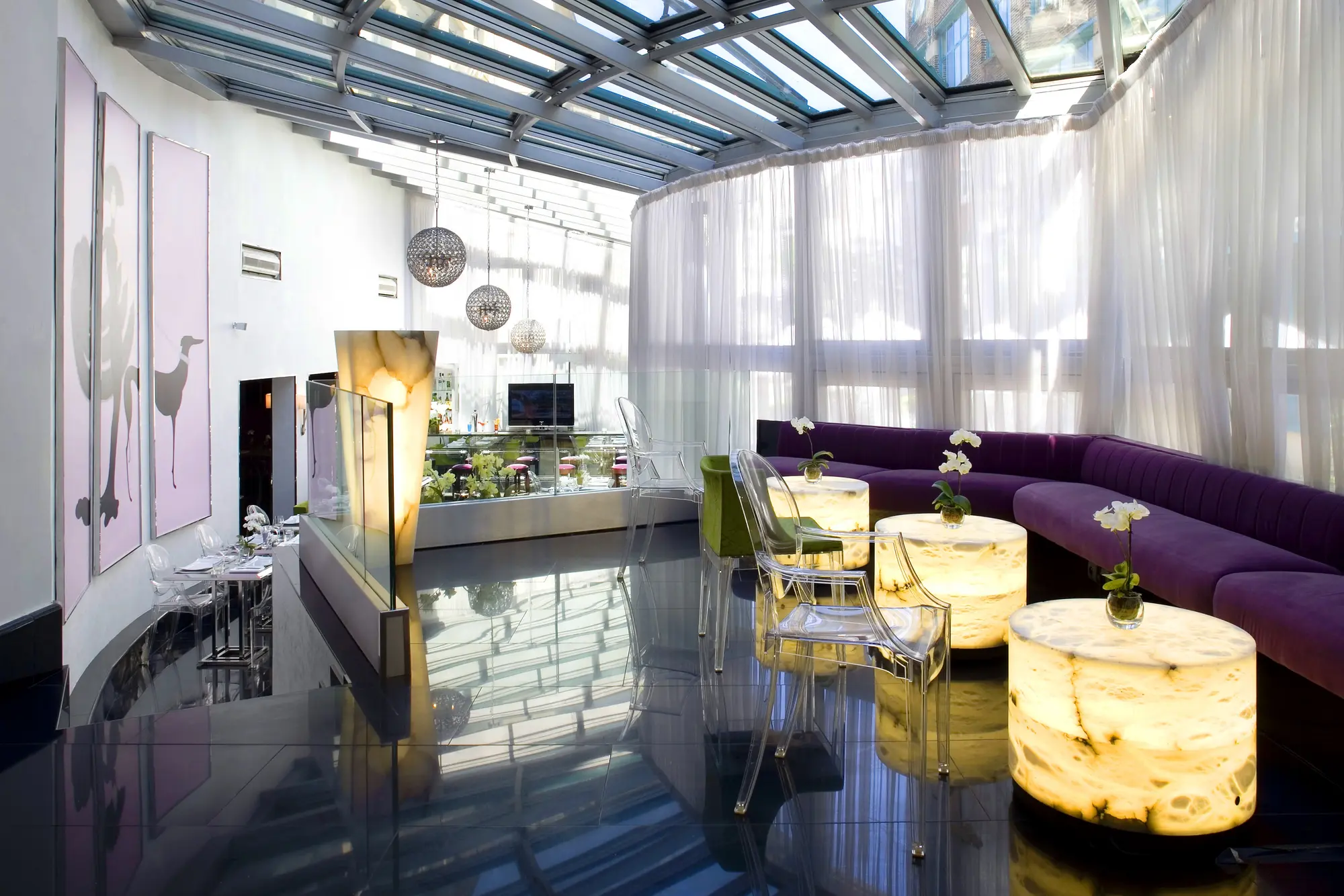 Les Jardins du Marais, Lobby