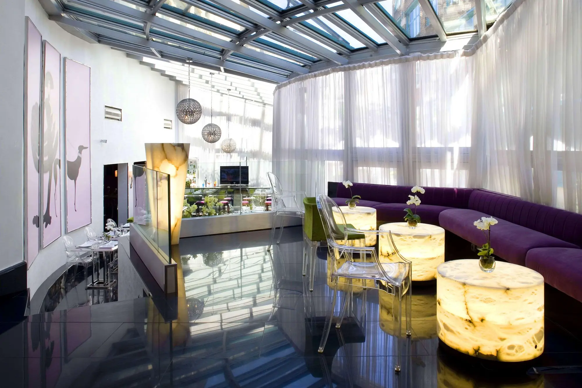 Les Jardins du Marais, Lobby