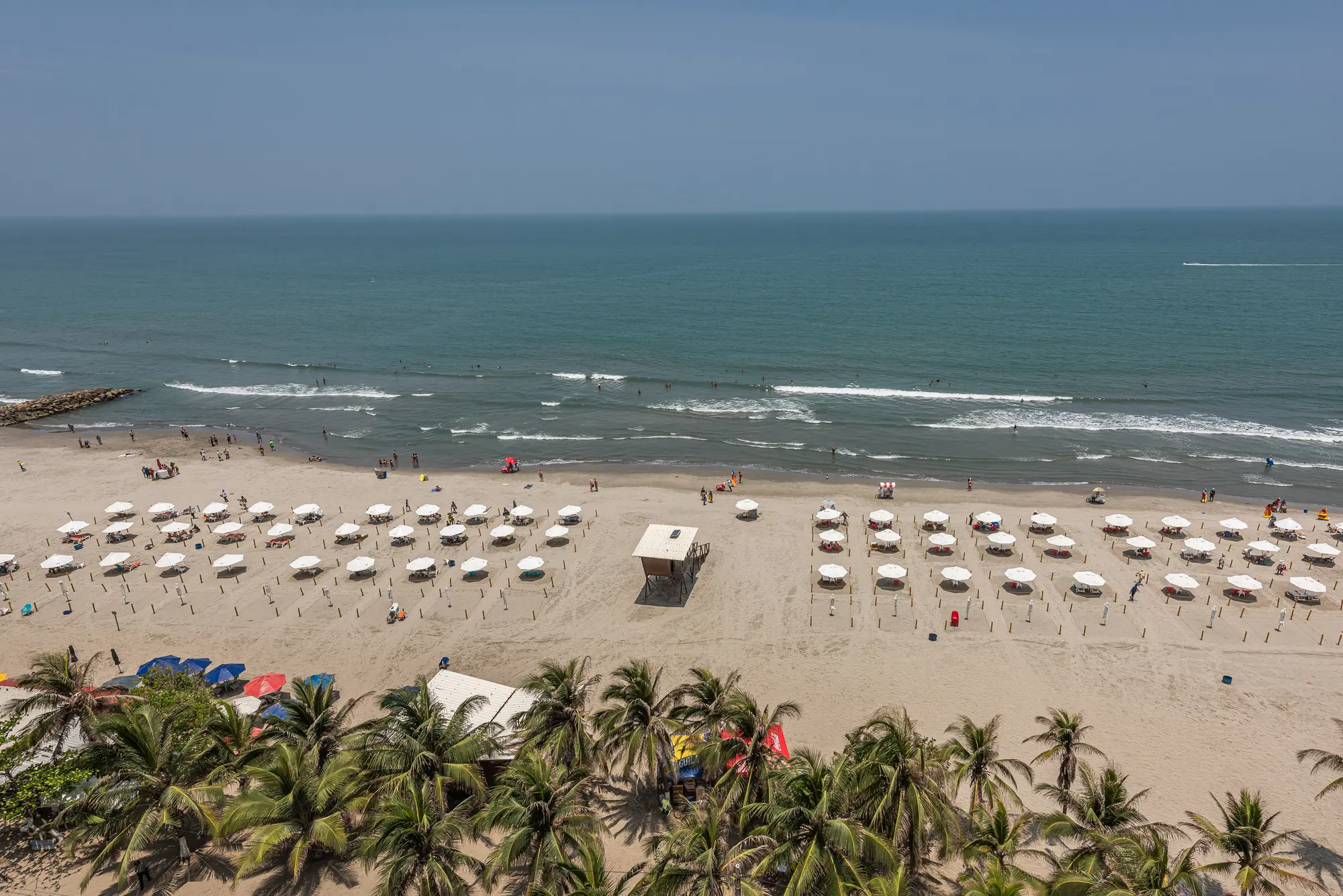 Regatta Cartagena, Beach