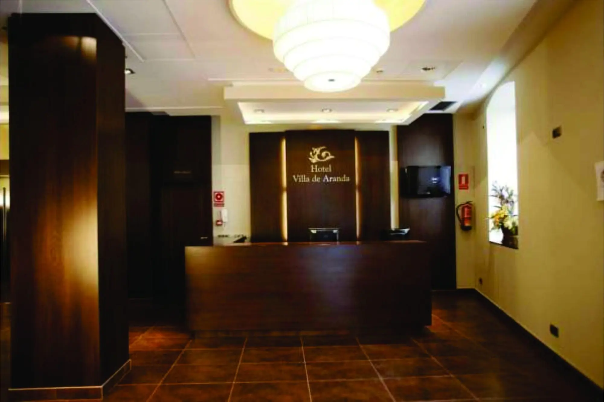 Hotel Villa De Aranda, Lobby