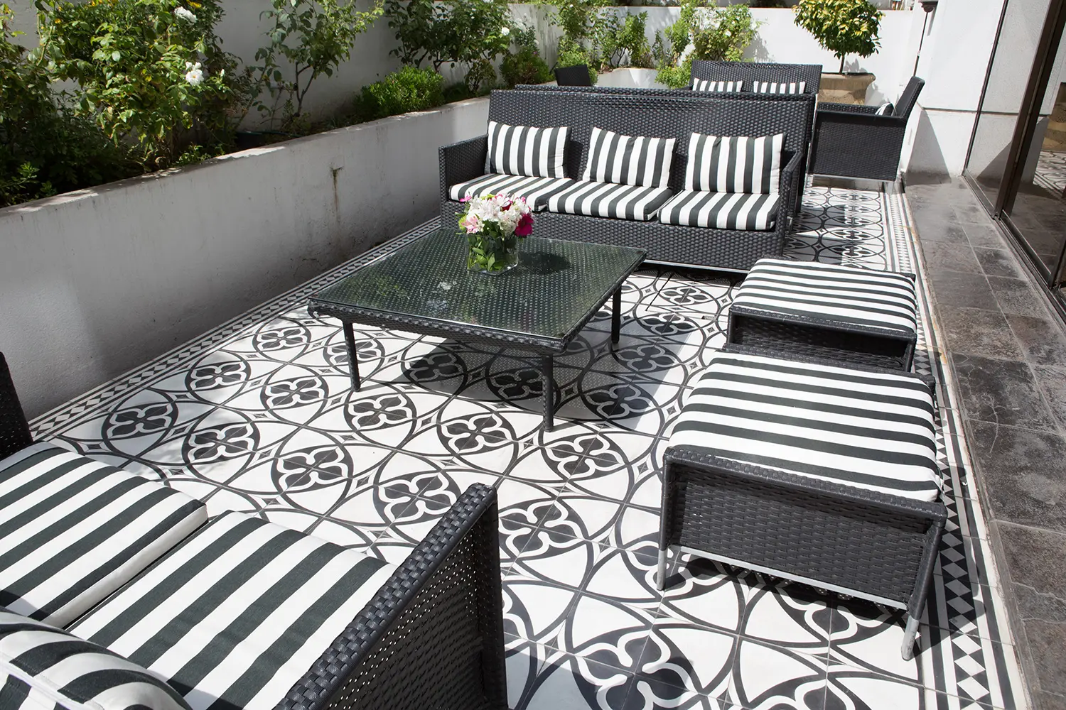 Park Plaza Bonaparte, Terrace