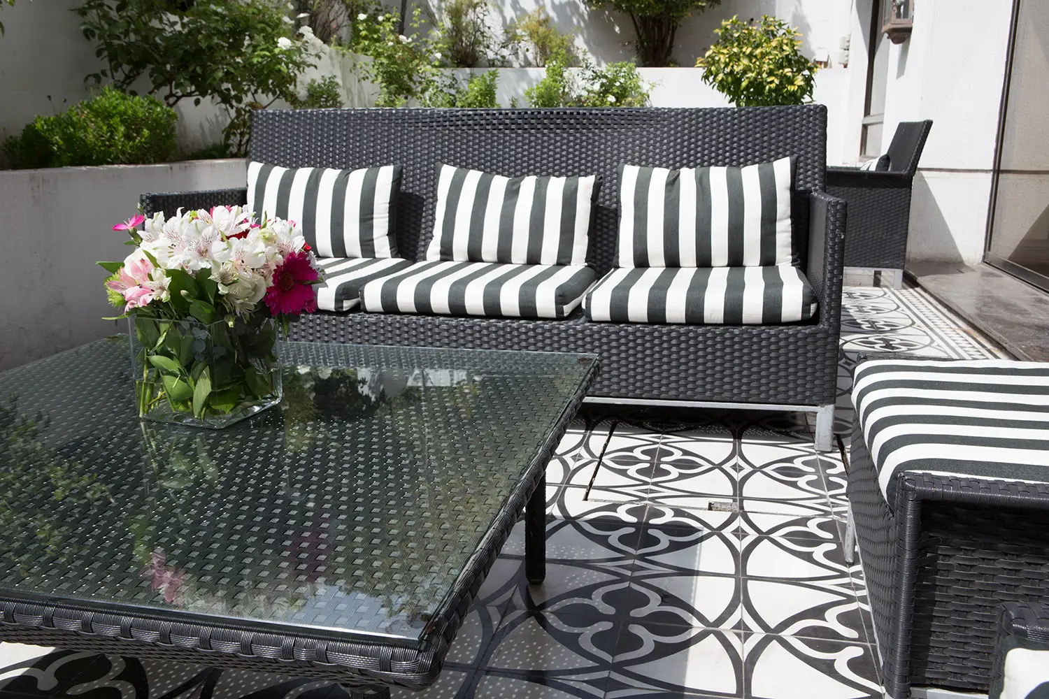 Park Plaza Bonaparte, Terrace