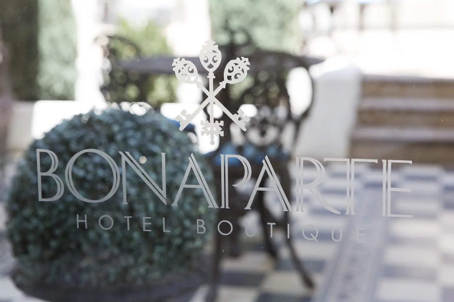 Park Plaza Bonaparte, Terrace