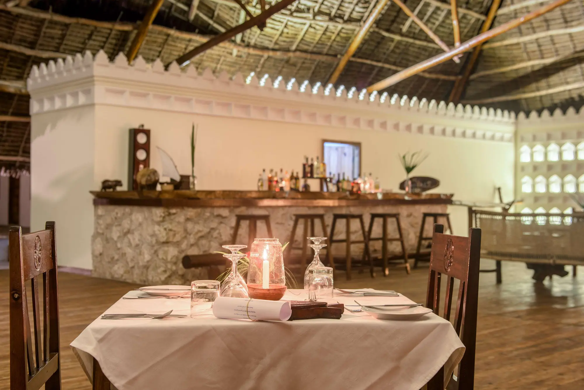 Hakuna Majiwe Beach Resort, Restaurant