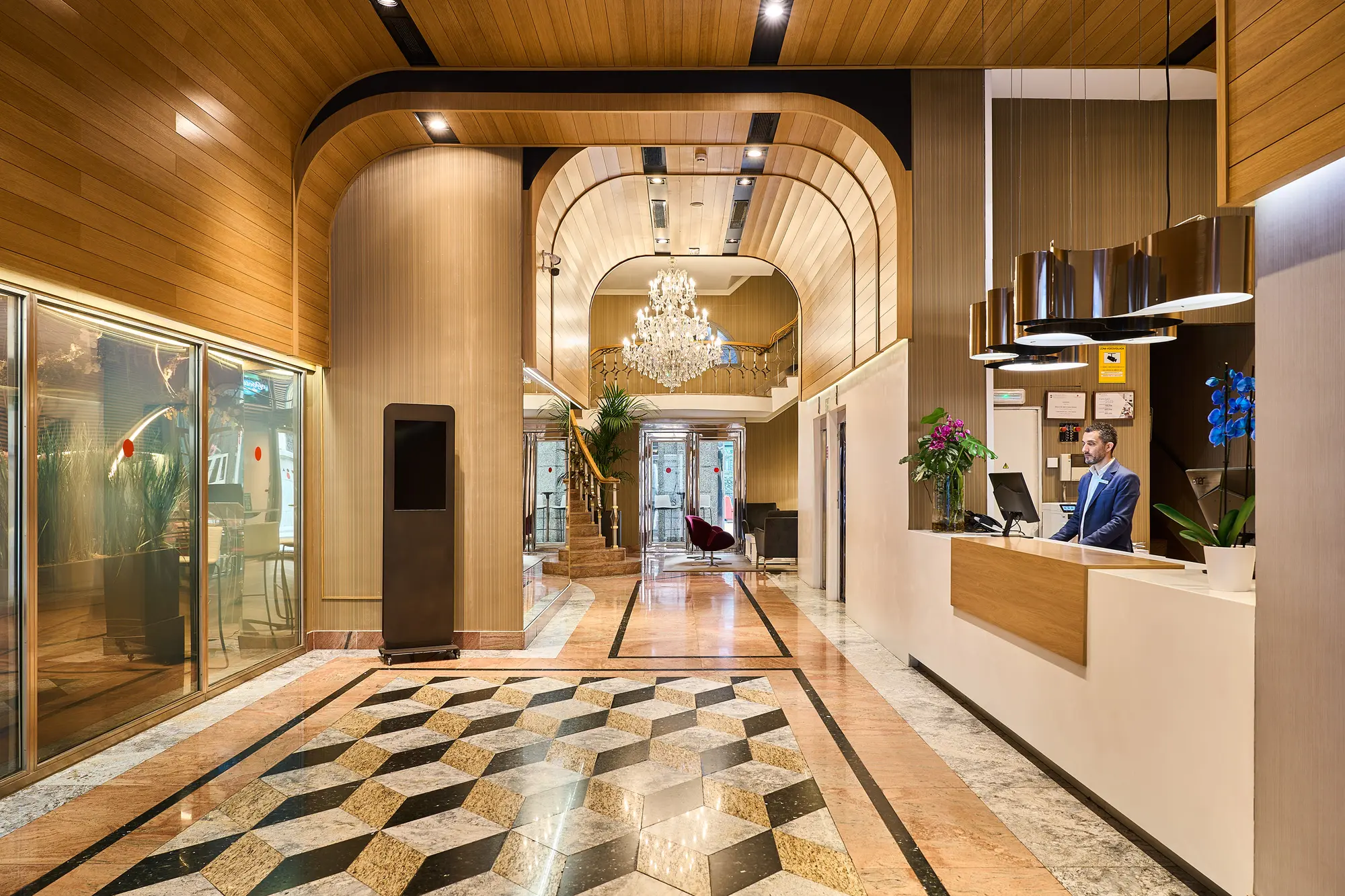 VP Jardín de Recoletos, Lobby