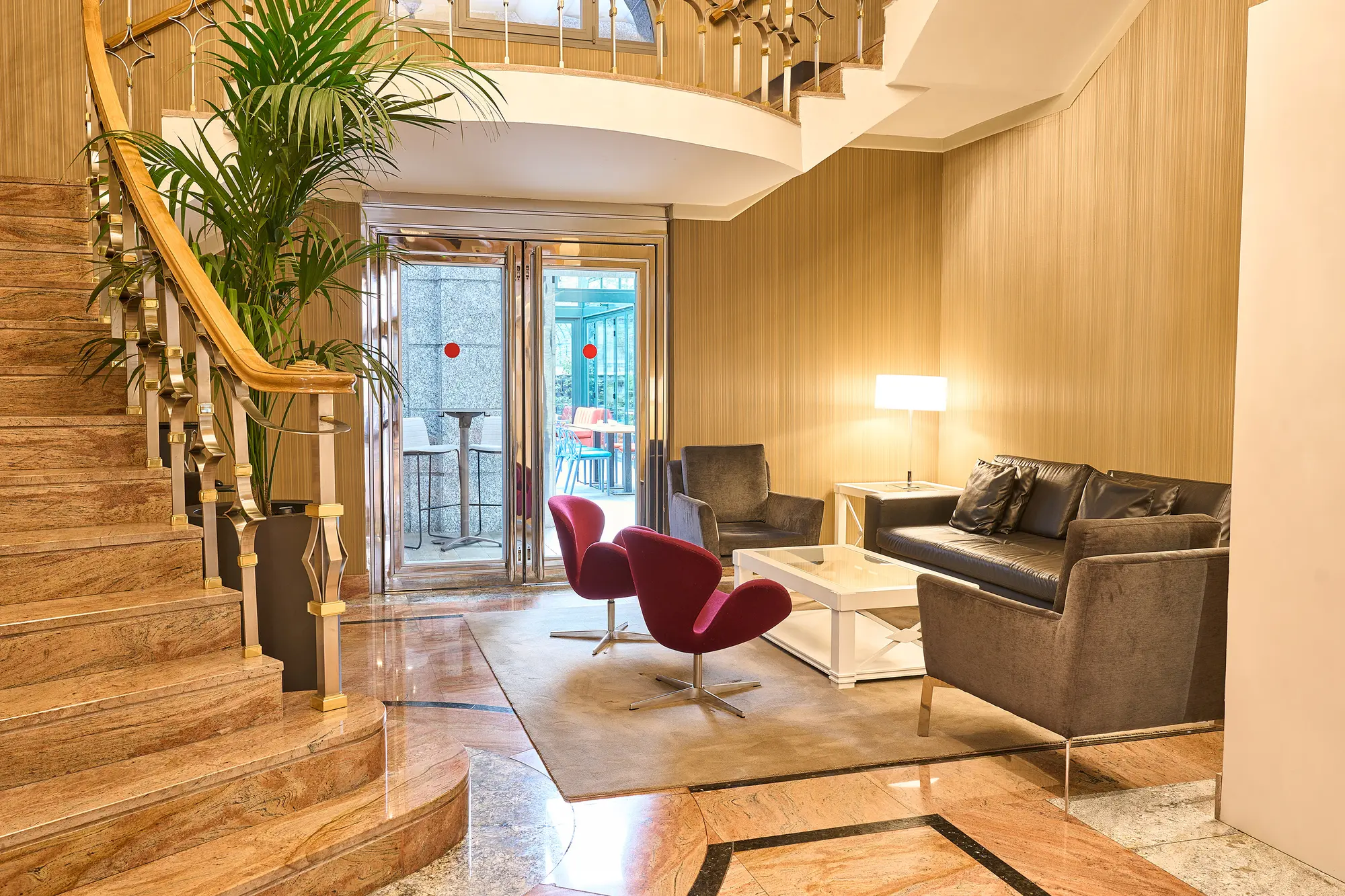 VP Jardín de Recoletos, Lobby