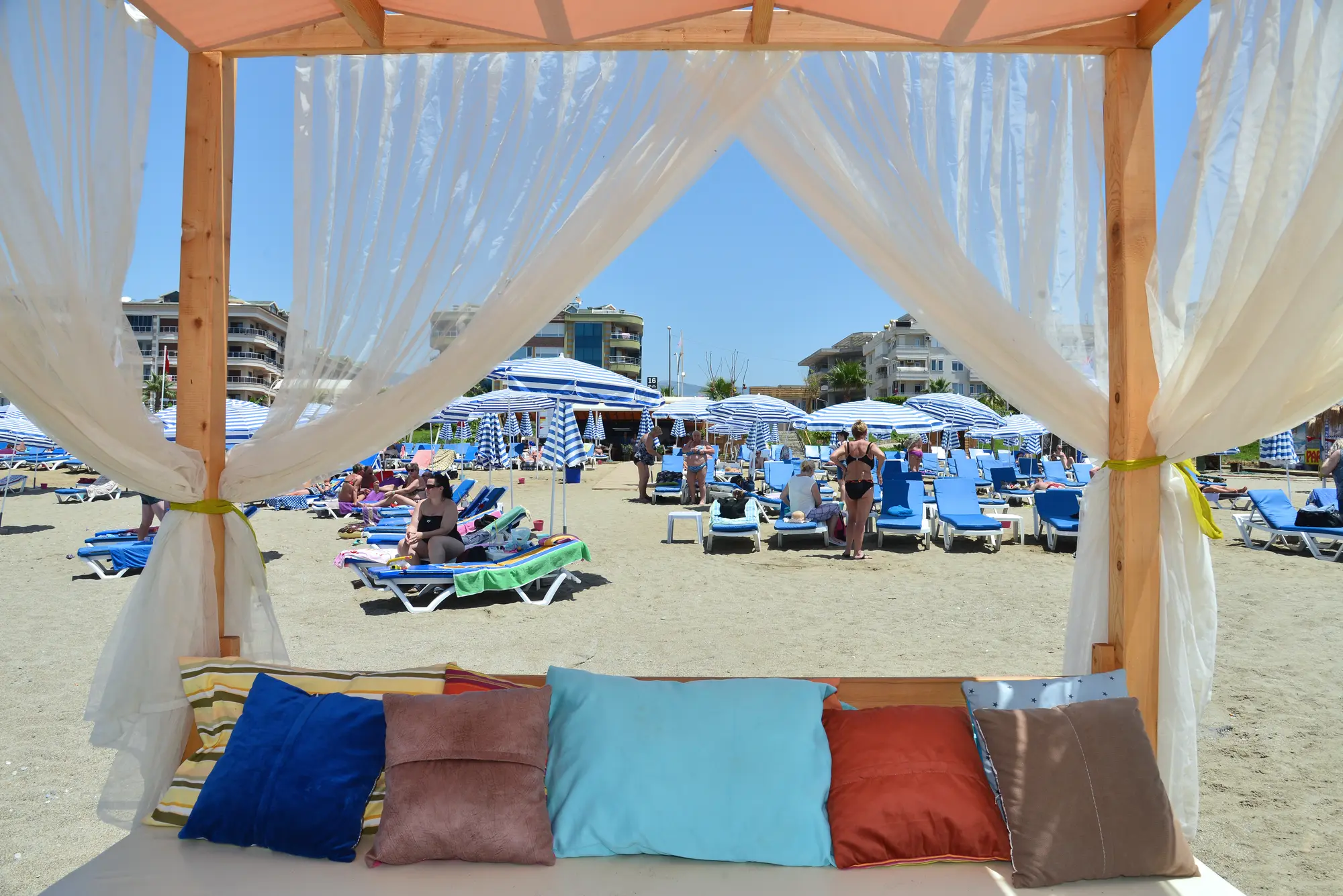 Oba Time Hotel, Beach