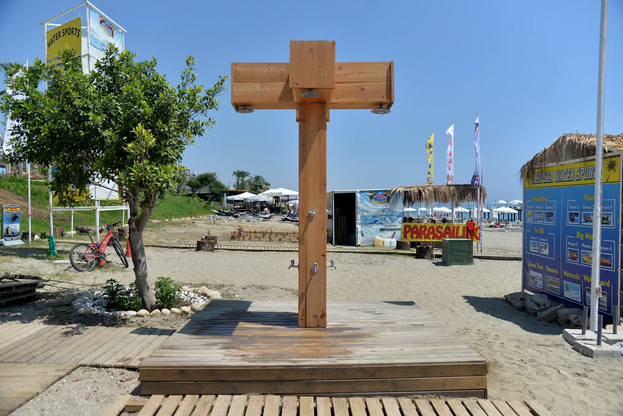 Oba Time Hotel, Beach