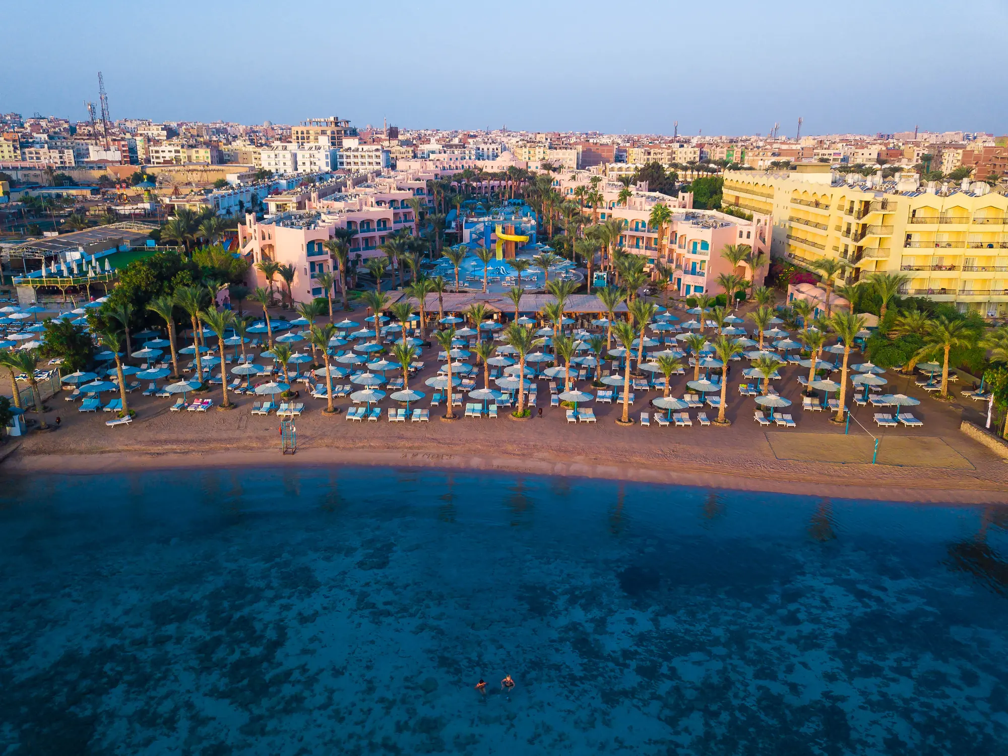 Le Pacha Resort, Beach