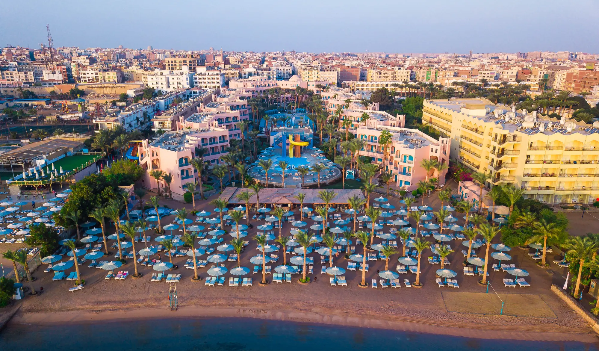 Le Pacha Resort, Beach