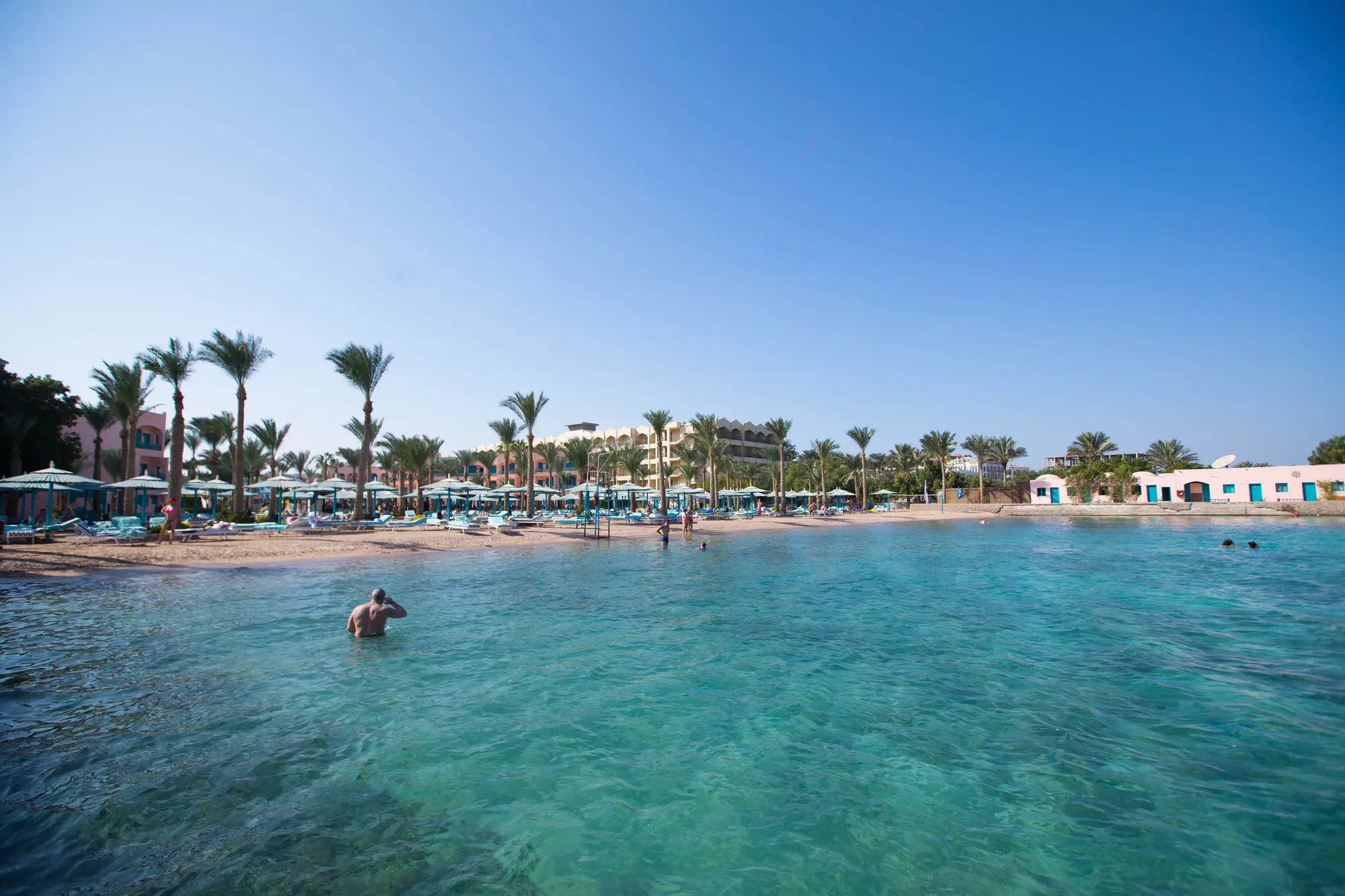 Le Pacha Resort, Beach