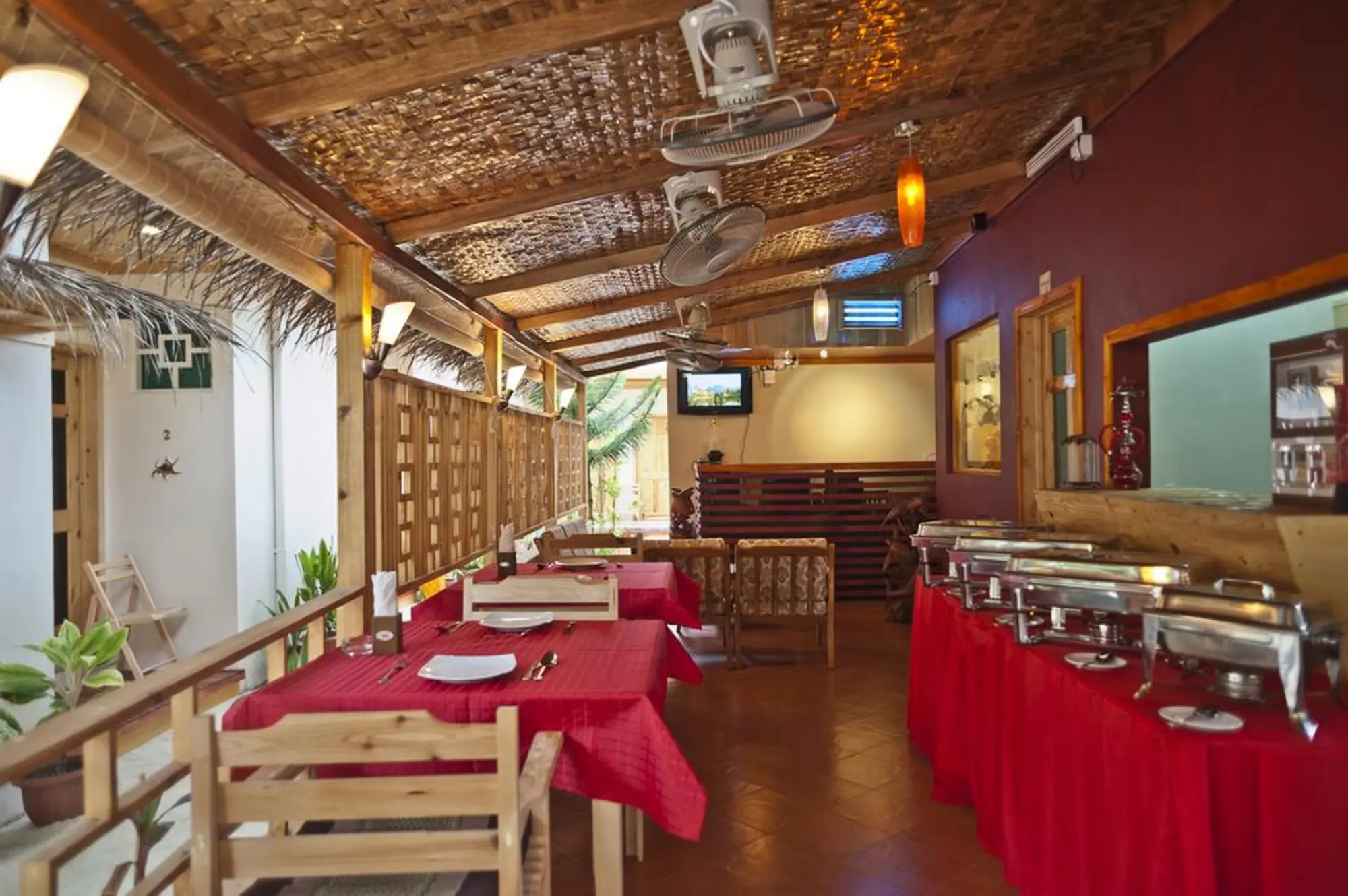 Stingray Beach Inn at Maafushi, Restaurant