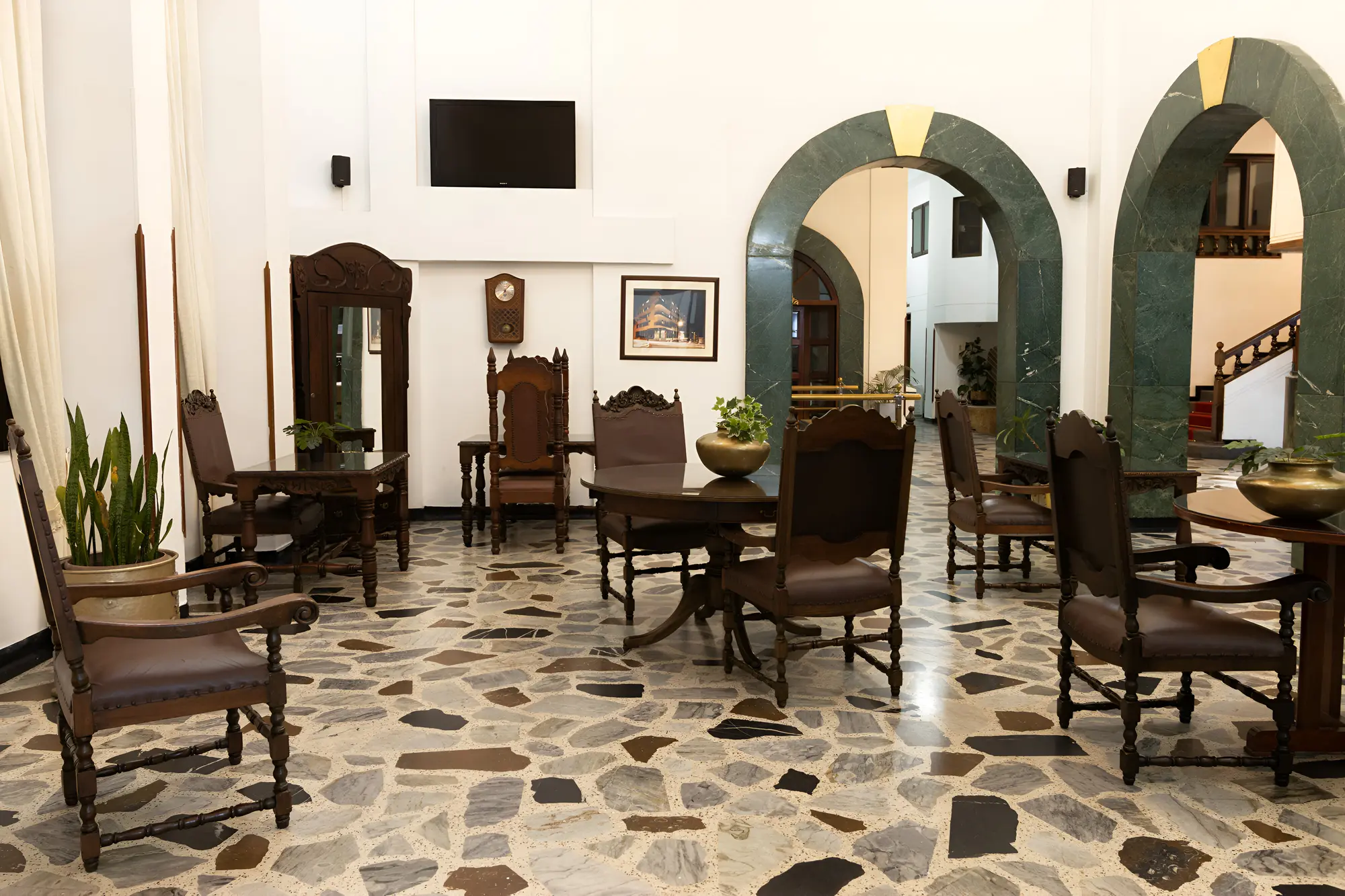 Gran Hotel Pereira, Lobby