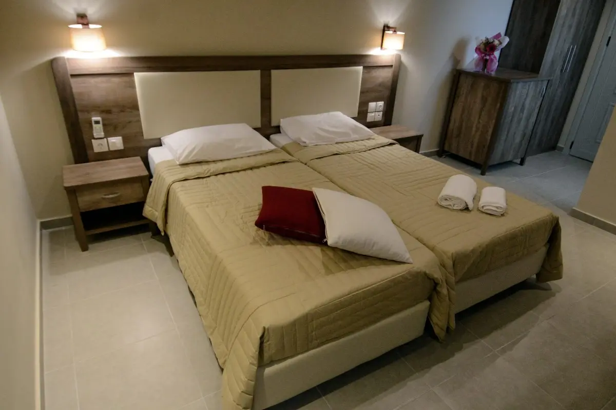 Blue Sea  Argyrades Beach, Room