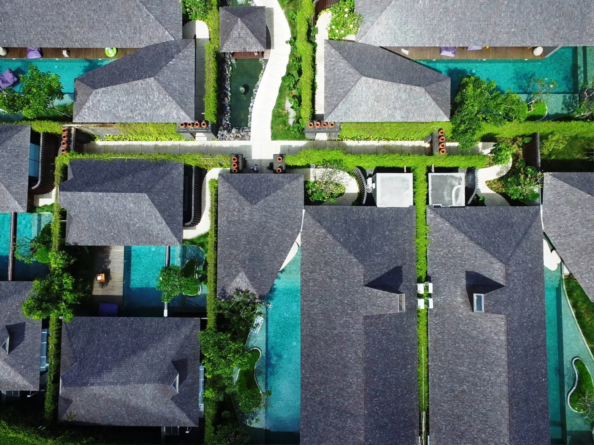 The Santai Villas, General view