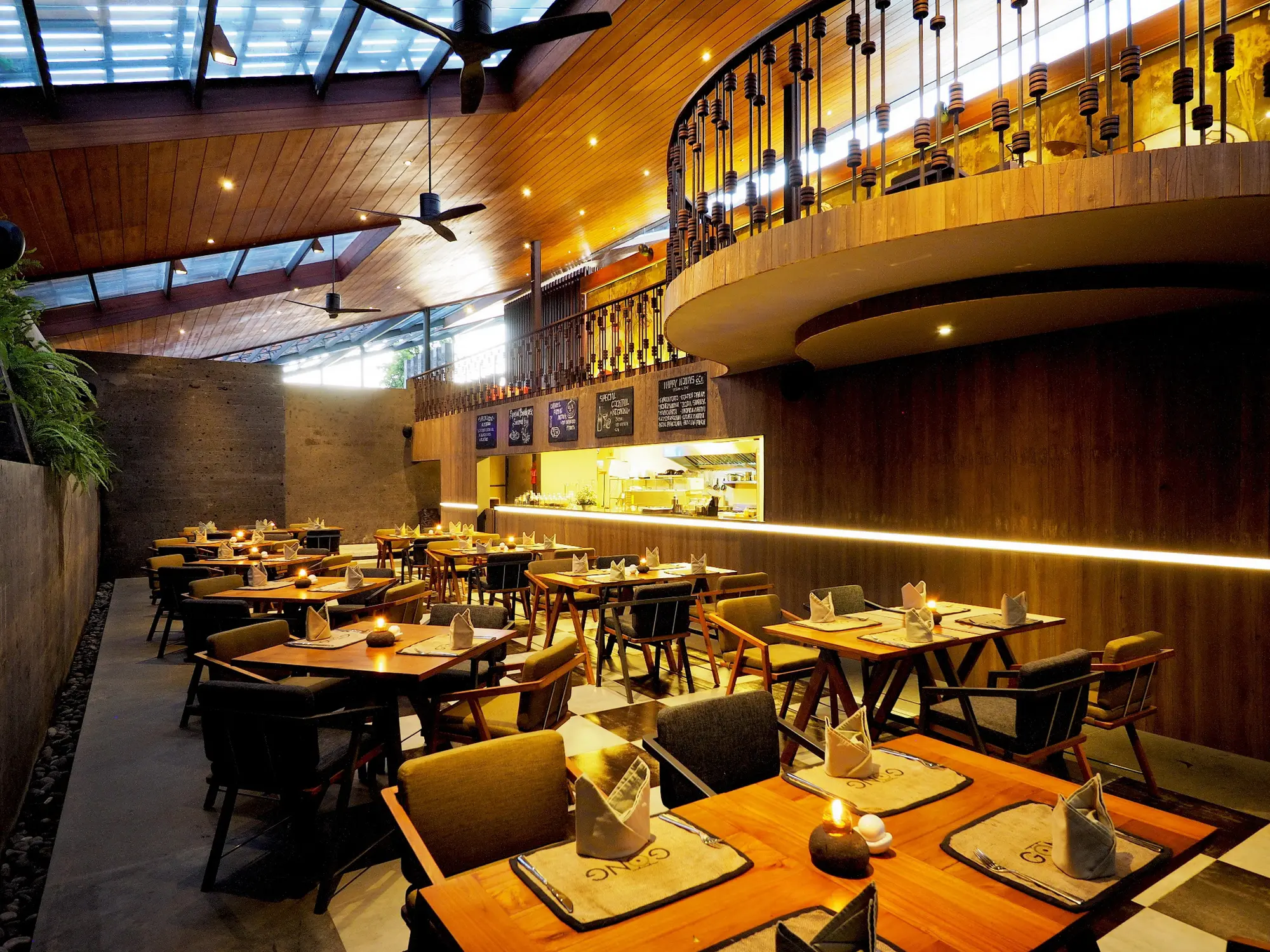 The Santai Villas, Restaurant
