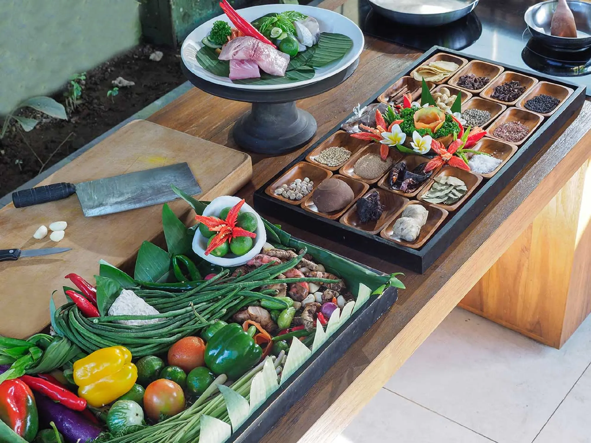 The Santai Villas, Restaurant