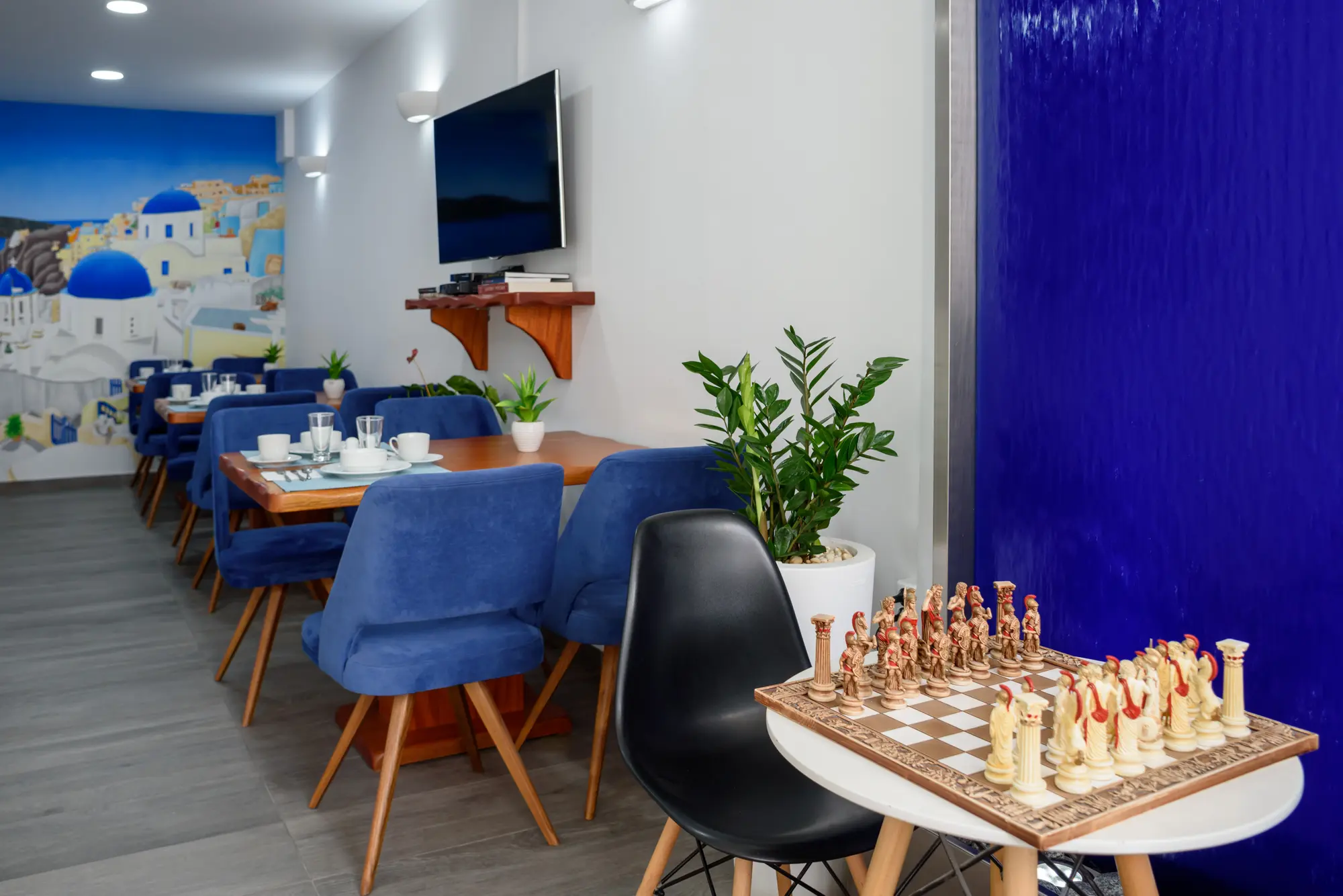 Oasis Suites Fira, Restaurant