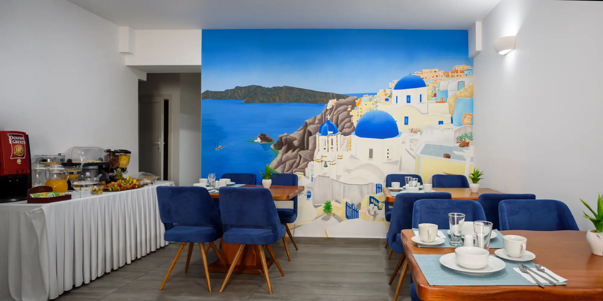 Oasis Suites Fira, Restaurant