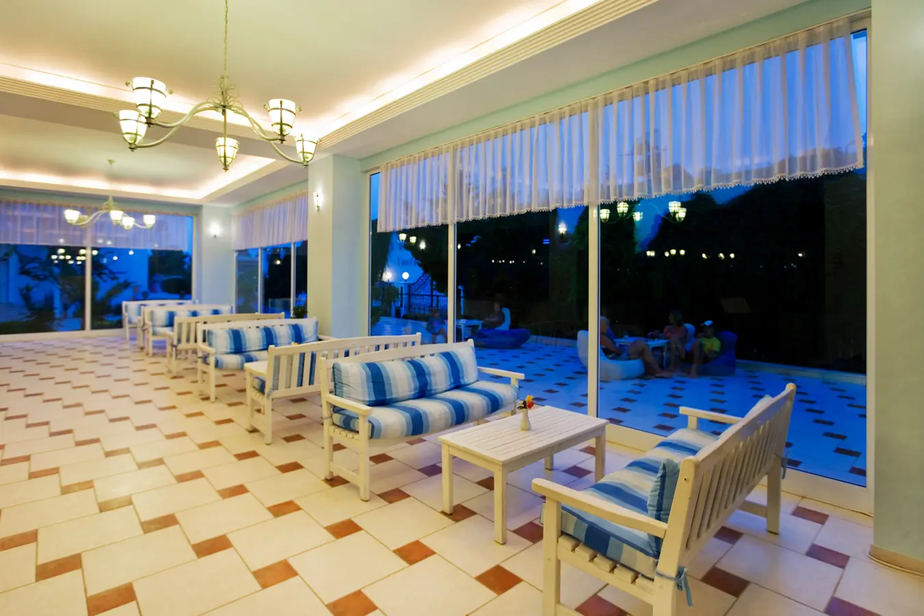 Ares Blue Hotel, Lobby