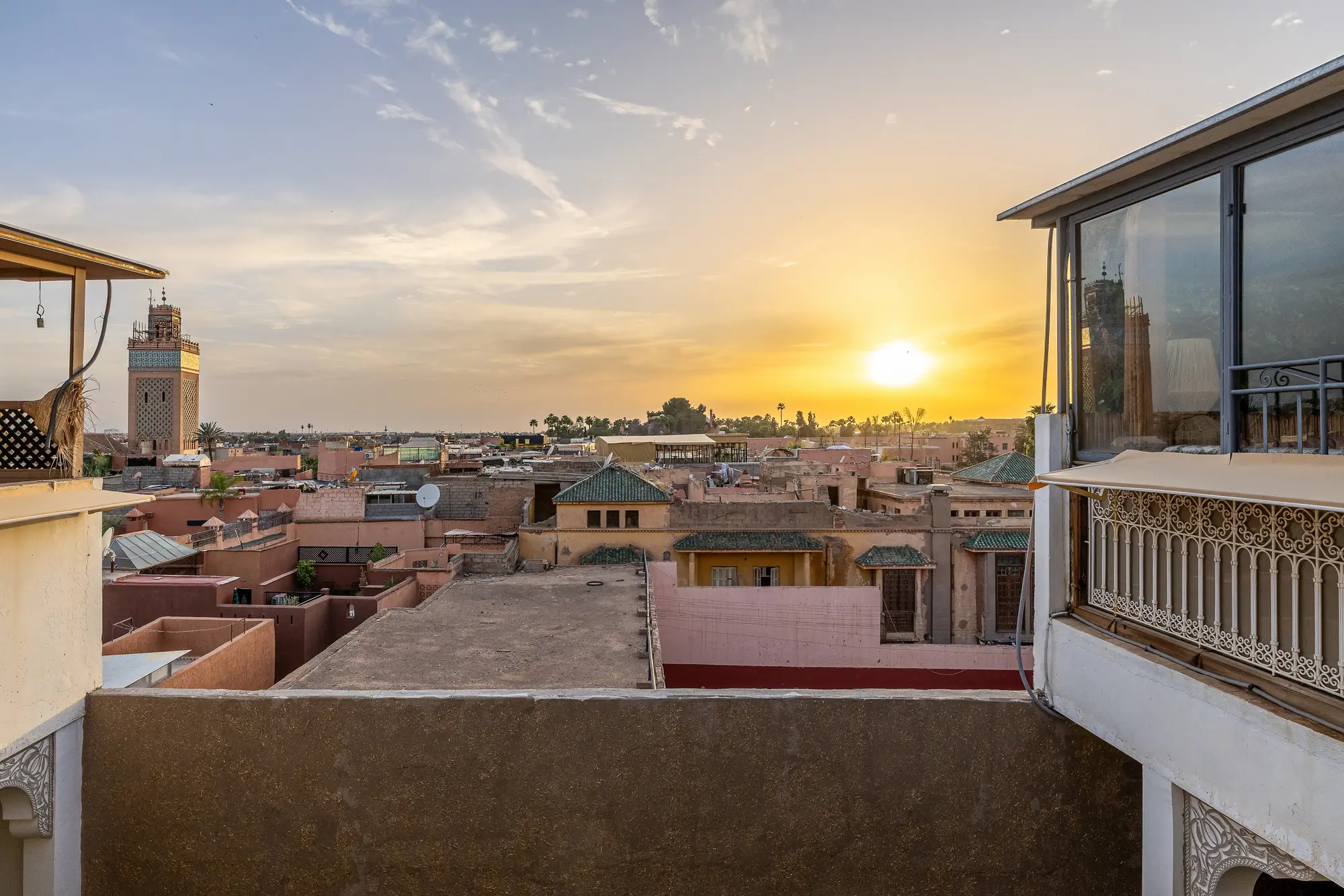 Riad Luzia, Terrace
