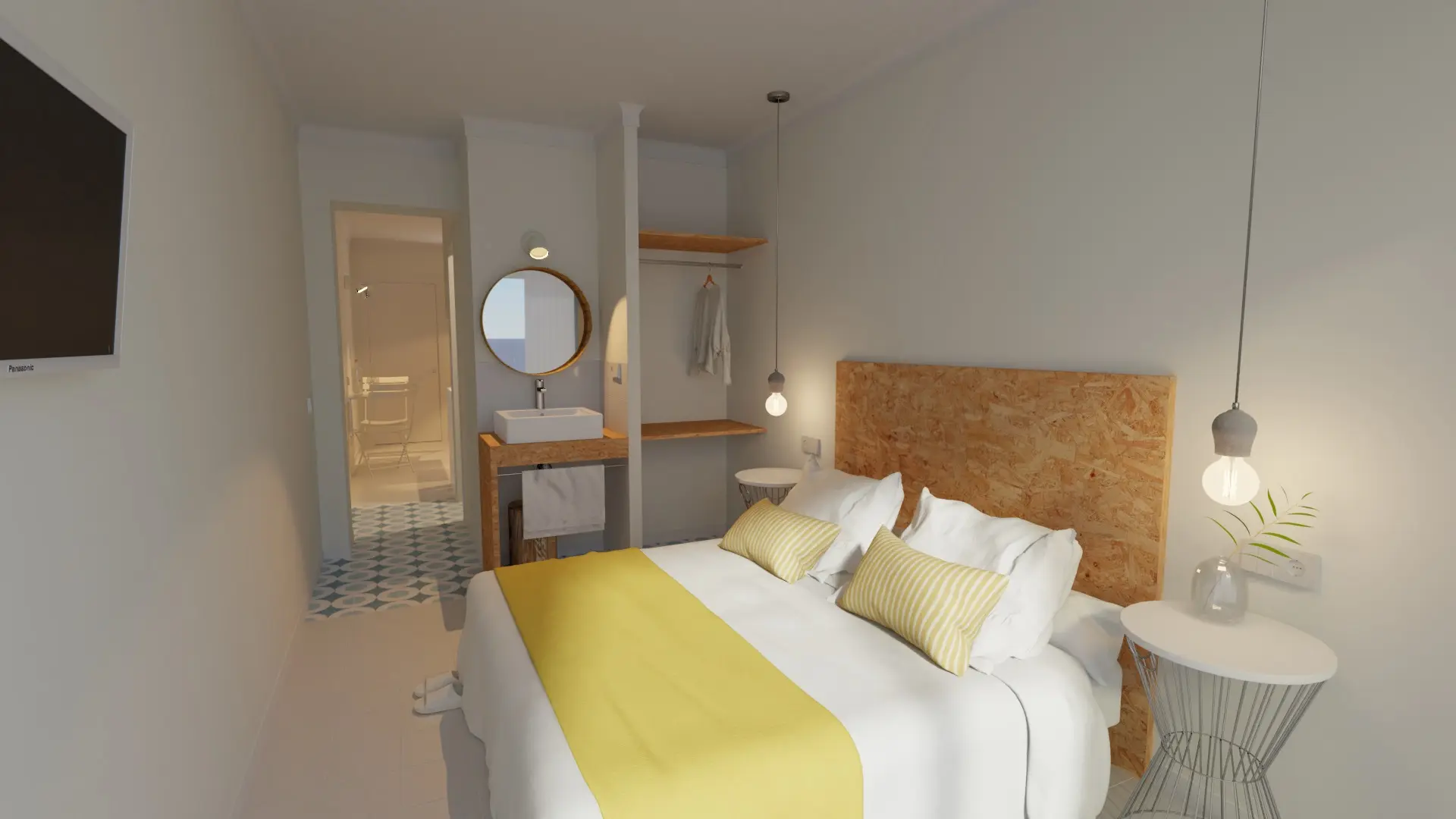 Cala Morlanda Estudios, Room