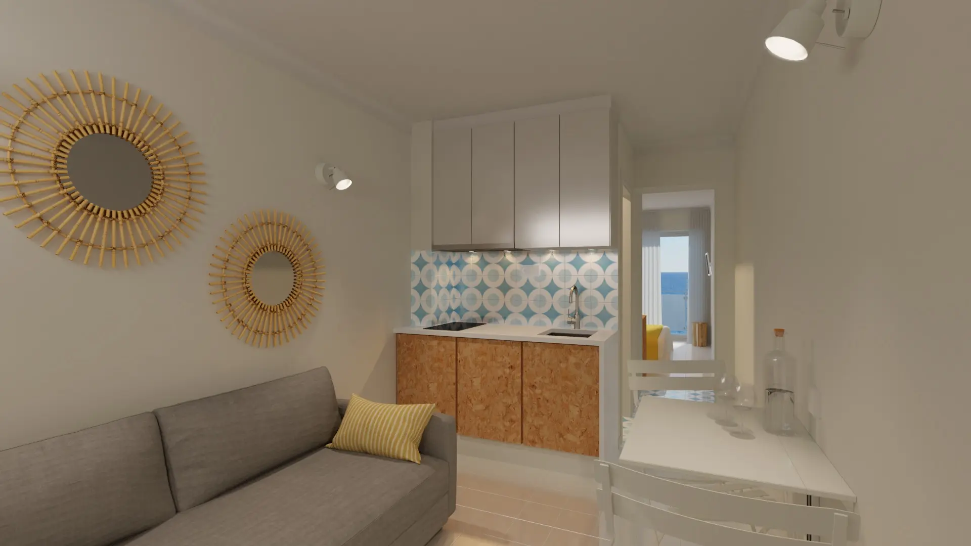 Cala Morlanda Estudios, Room