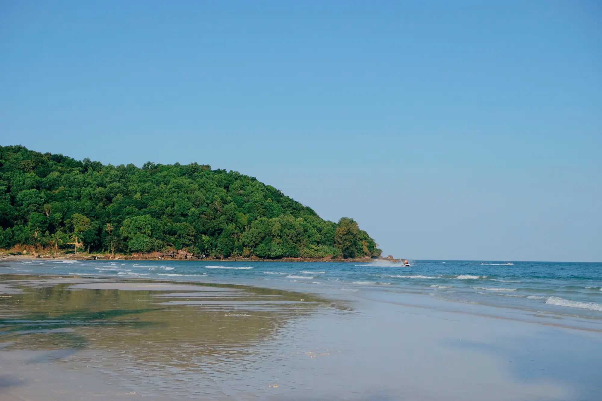 Xuan Hien Resort, Beach