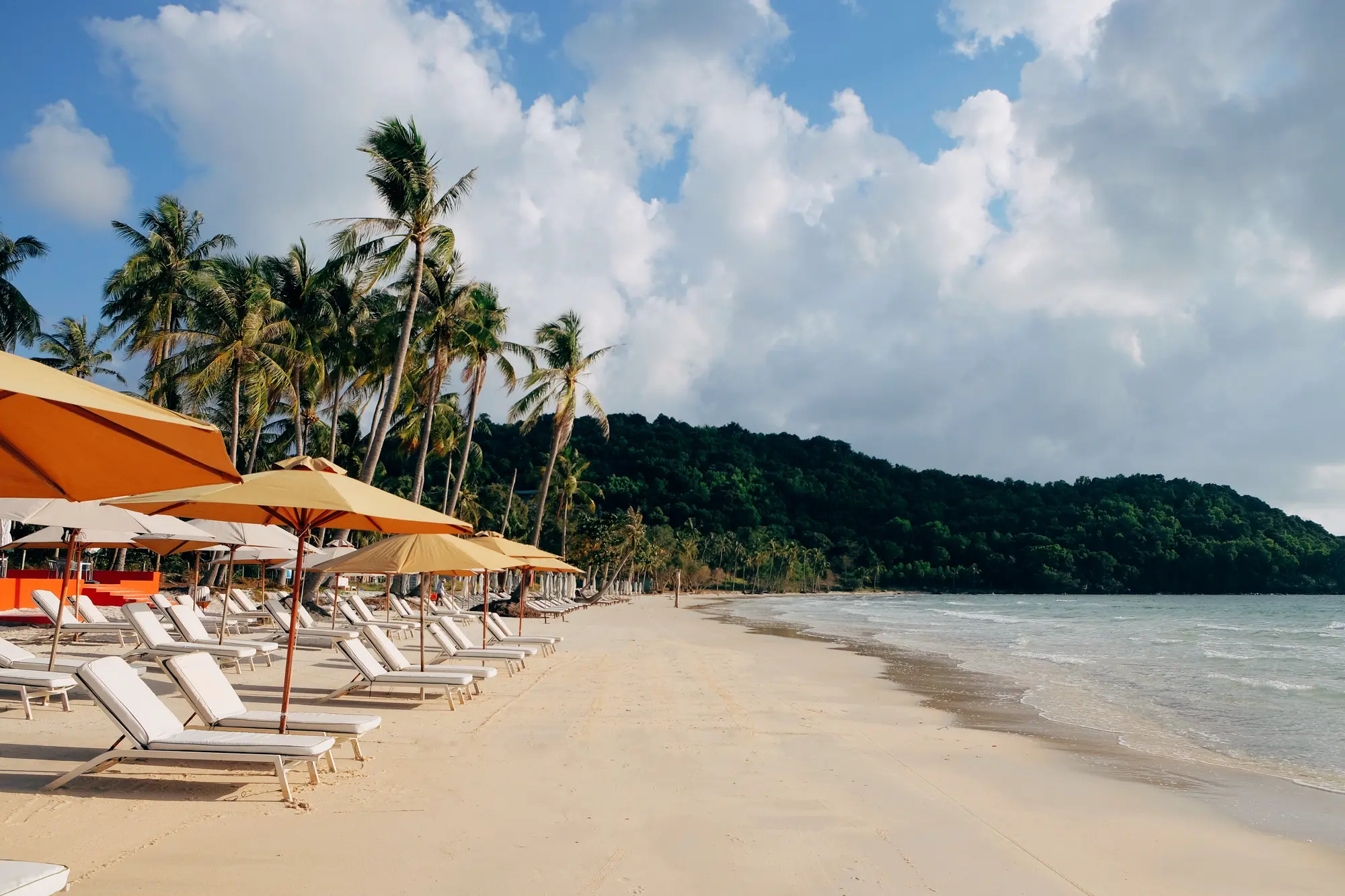 Xuan Hien Resort, Beach
