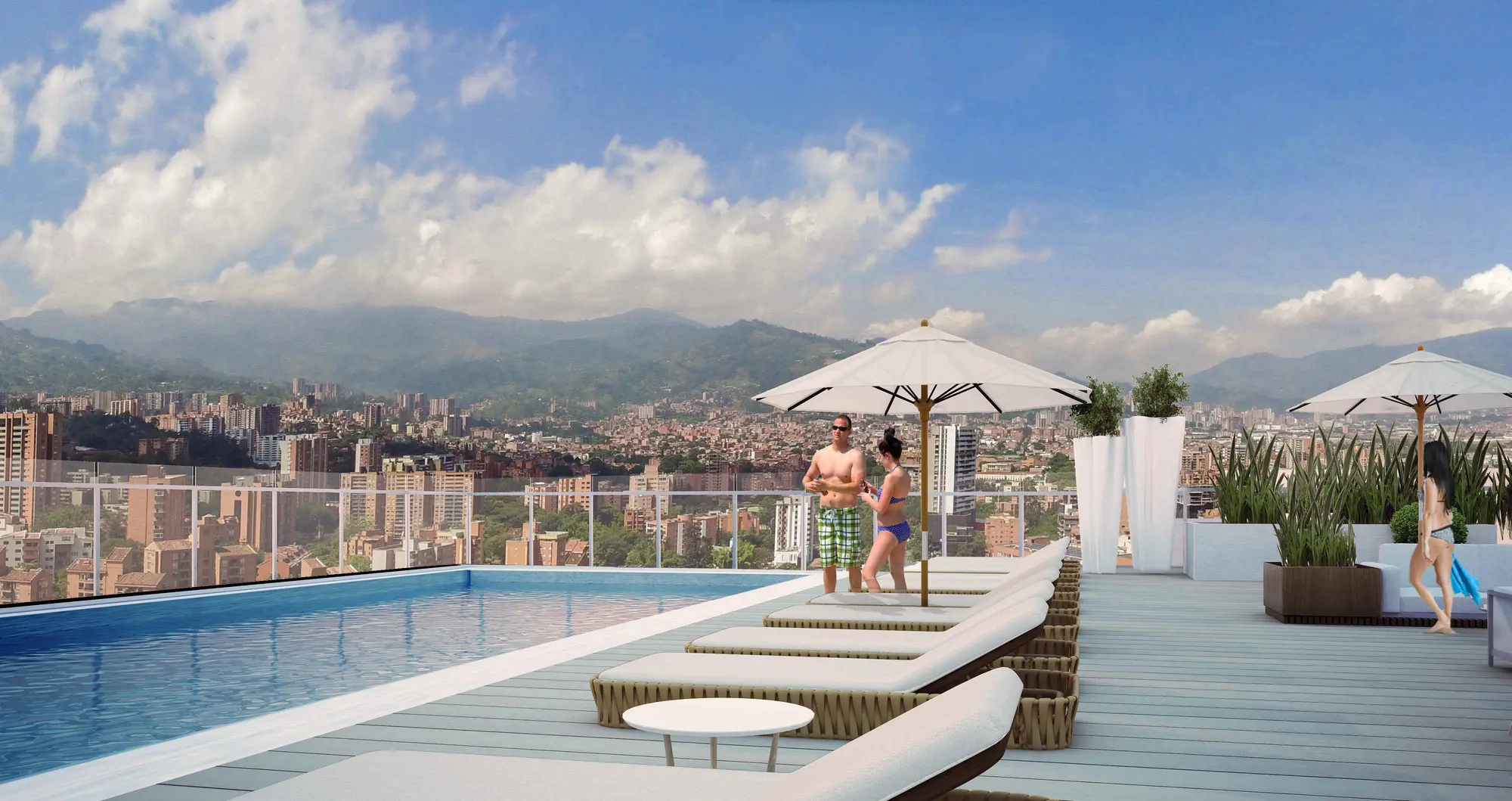 York Luxury Suites, Pool