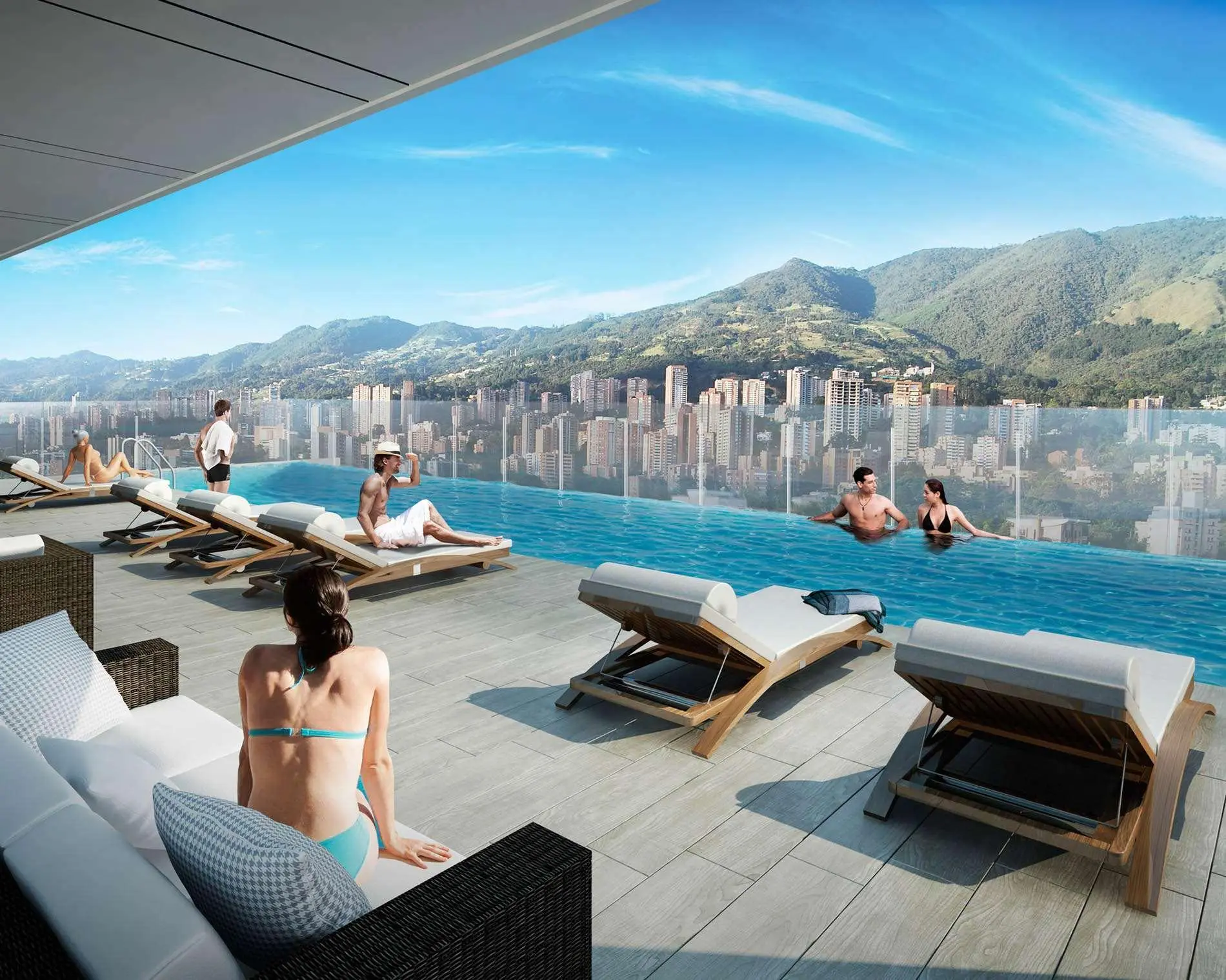 York Luxury Suites, Pool