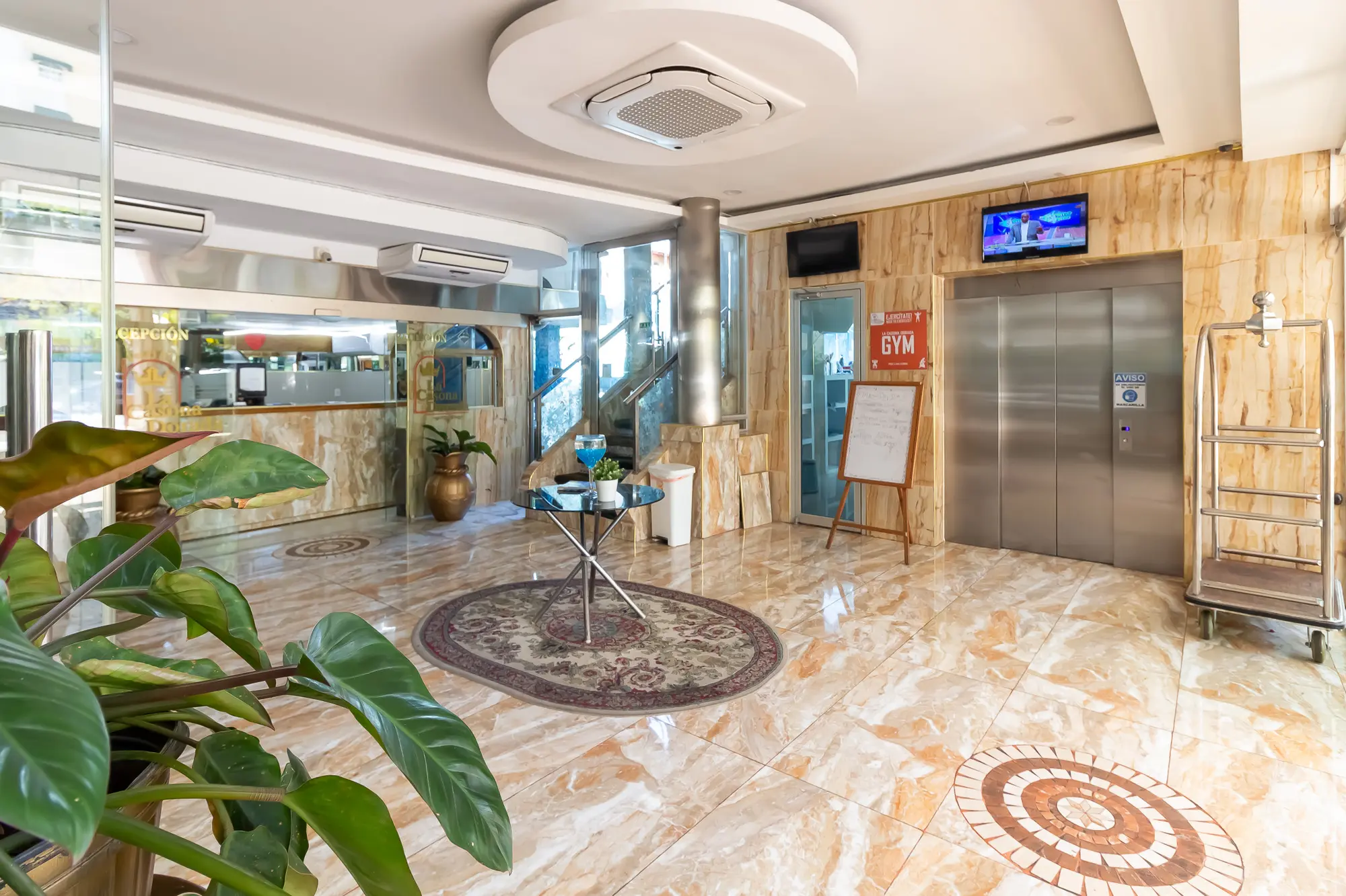 Hotel La Casona Dorada, Lobby