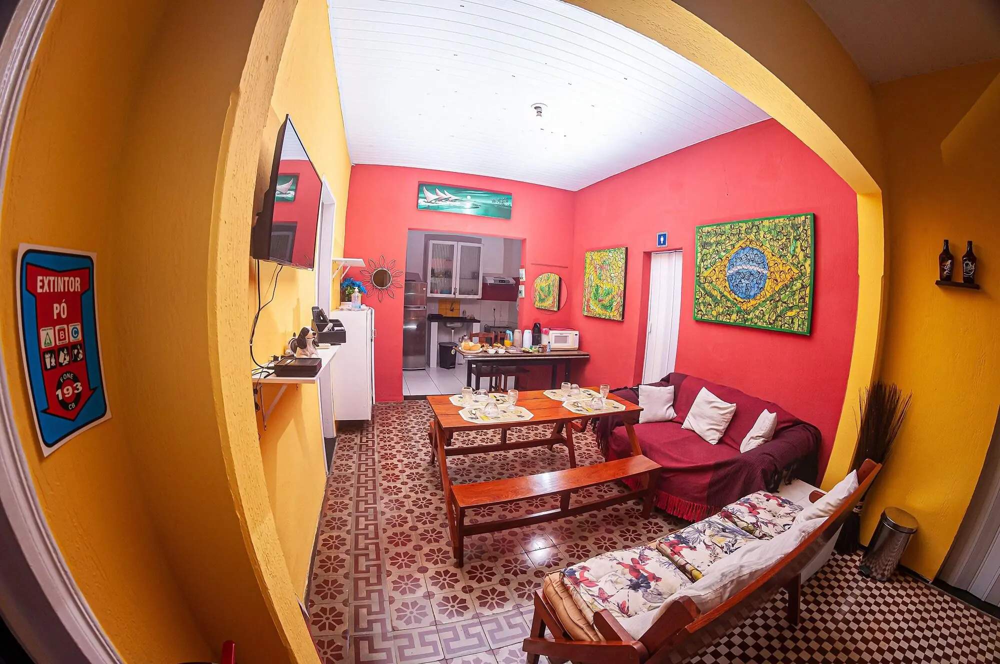 Hostel Dragão do Mar, Lobby