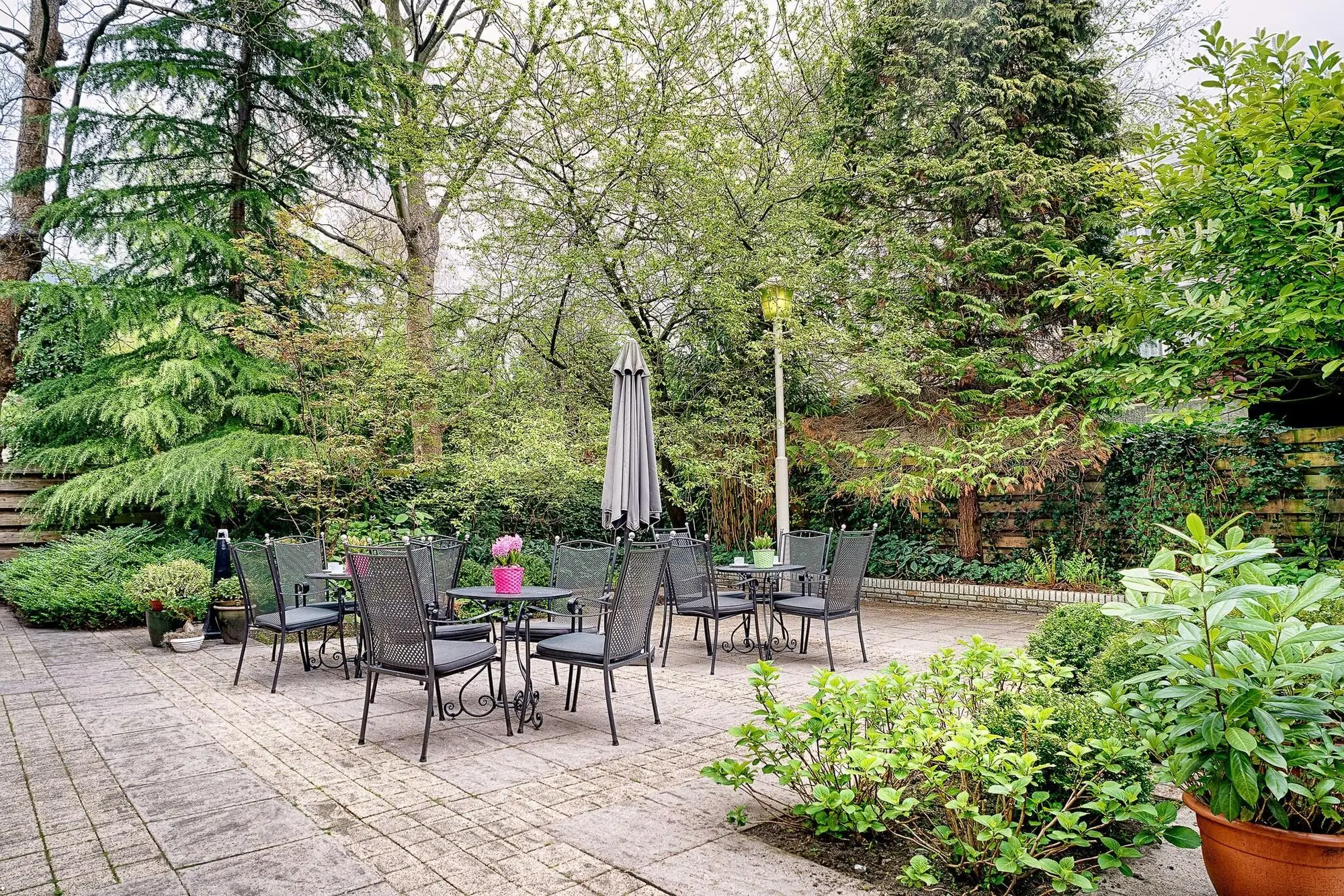 Owl Hotel, Terrace