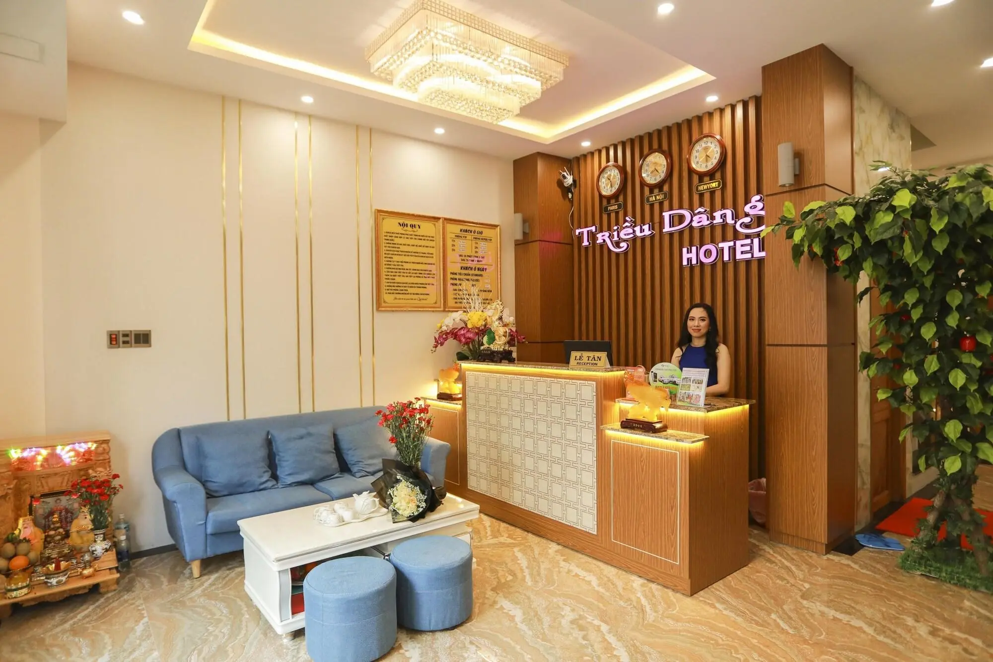 Trieu Dang Hotel, Lobby