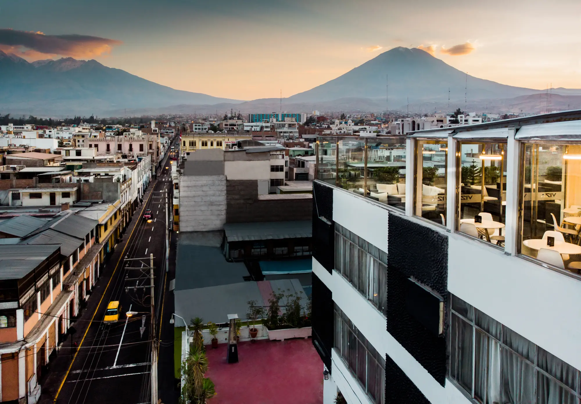 Hotel Viza, Terrace