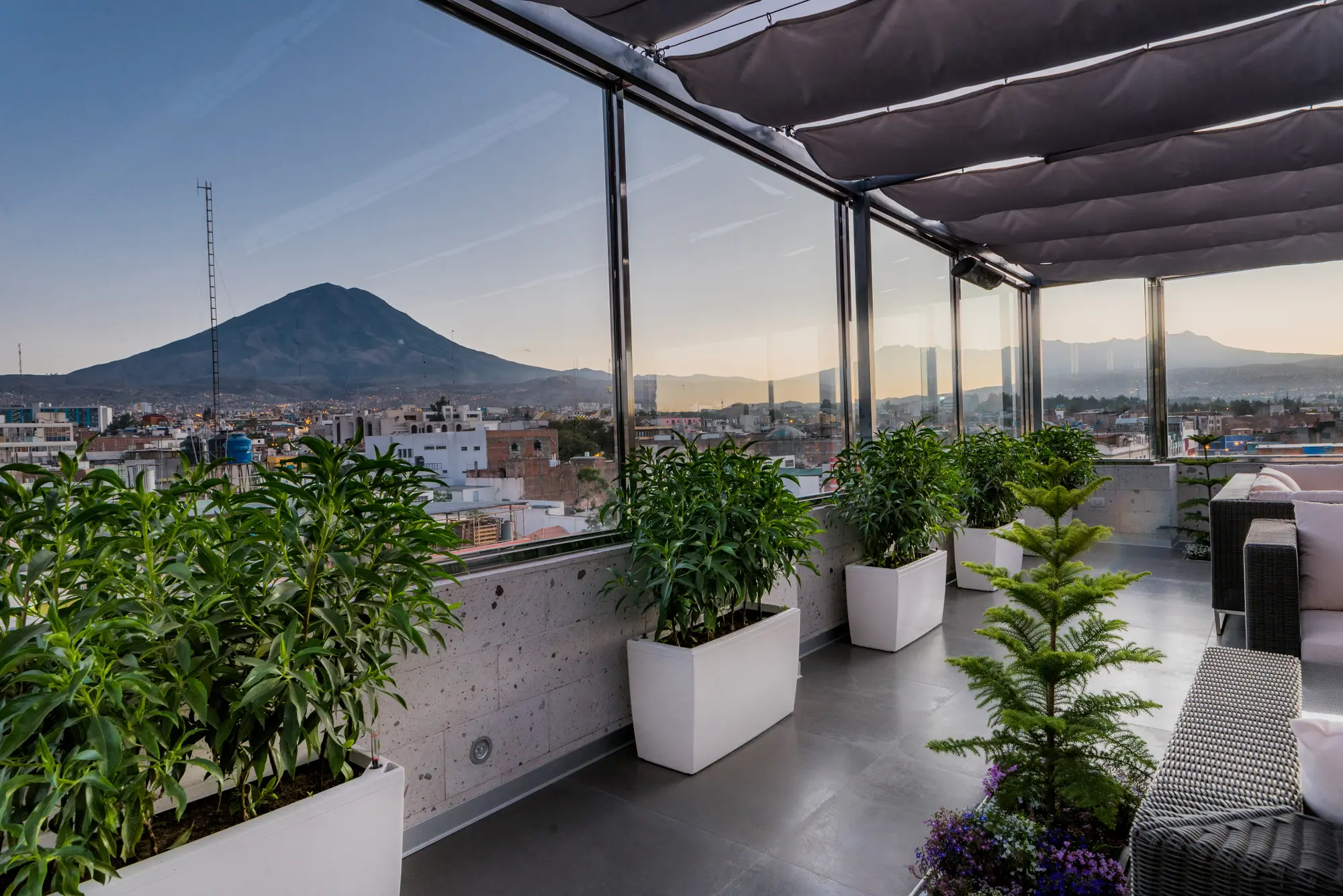 Hotel Viza, Terrace