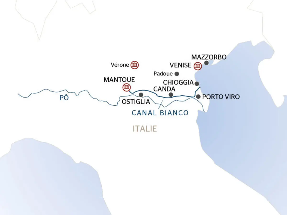 De Mantoue, bijou de la Renaissance, à Venise, la cité des Doges