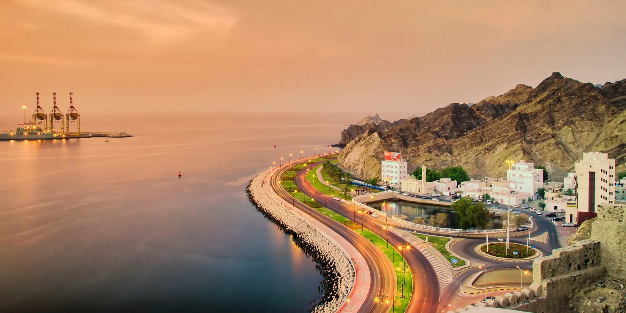 DAY 01 | ARRIVE IN MUSCAT & AFTERNOON DHOW CRUISE ​