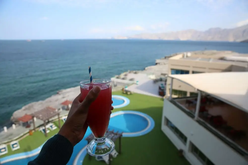 Atana Khasab Hotel, View from room