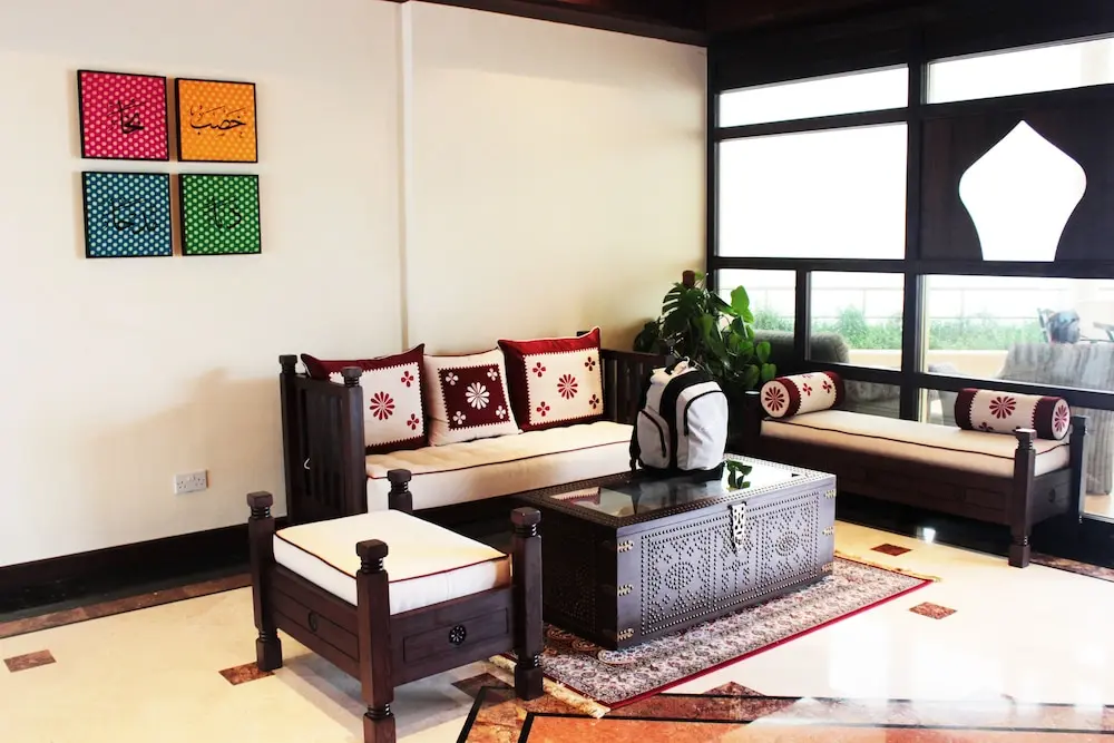 Atana Khasab Hotel, Lobby sitting area