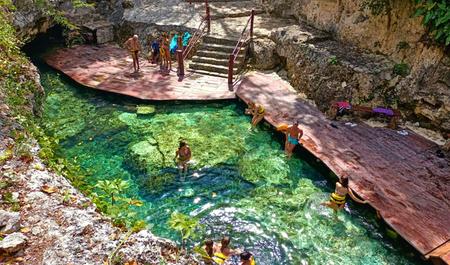 Excursión a Tulum, Parque Eco Canamayte y Playa del Carmen con Recogida