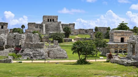 From Riviera: Tulum, 2 Cenotes Express tour
