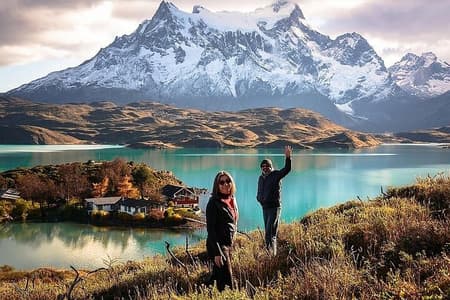Gita di Giornata Intera attraverso la Patagonia Cilena da Puerto Natales in Piccolo Gruppo con Ritiro