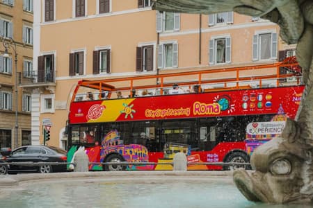 Tourist Bus City Sightseeing Rome 1 Day / 24h / 48h / 72h