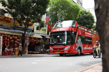 4-Hour Cho Lon - Chinatown Hop-On Hop-Off Tourist Bus in Ho Chi Minh City