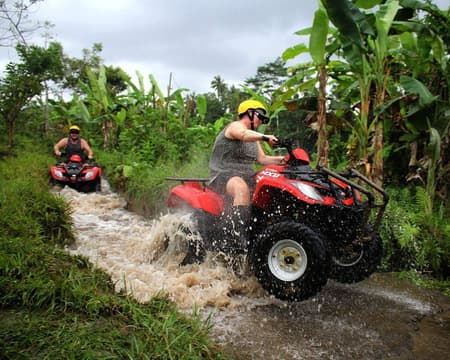 ATV Ride & Swing Experience with Private Transfers from Ubud