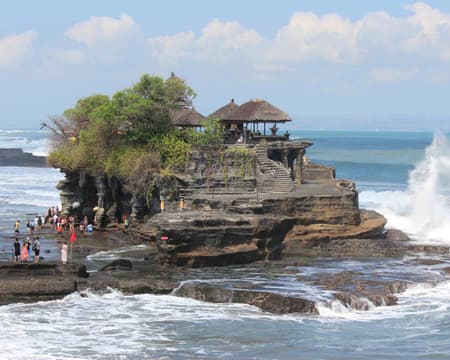 Full-Day Bali Tour: White Water Rafting Experience + Tanah Lot Temple Sunset Visit on private basis from Kuta