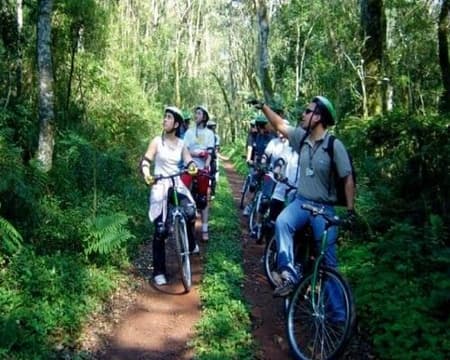 Bike Pozo Preto - Dentro del Parque Nac. Foz de Iguacu
