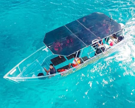 LANCHA TRANSPARENTE CON SNORKEL (CVU)